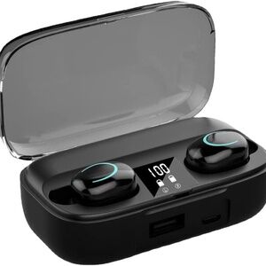 Wireless Headphones- Bluetooth In Ear-Waterproof-Battery Case Charger 5.3 Chip